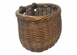 Discount ✨ Sunlite Willow Bushel Strap-On Handlebar Basket For Bikes & Scooters ⭐ -Golden Sales Shop 90138