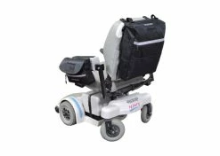 Discount 🎁 AlveyTech Saddle Bag & Seat Back Bag (Backpack) Combination For Mobility Scooters, Power Chairs, & Wheelchairs 👍