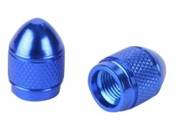 Best Pirce 🌟 Sunlite Blue Hex Sport Valve Cap Set 😀