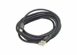 Hot Sale ๐ Mon Ster Black 3-Meter Braided USB Lightning Cable For IPhones & IPads ๐คฉ