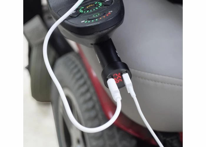 Promo ๐ AlveyTech XLR Dual Port USB Charging Adapter With Digital Voltage Meter For Scooters & Power Chairs ๐ 8 Promo ๐ AlveyTech XLR Dual Port USB Charging Adapter With Digital Voltage Meter For Scooters & Power Chairs ๐ - Image 8
