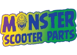Outlet 🧨 Monster Scooter Parts Sasquatch Sticker 🌟 -Golden Sales Shop monster squatch