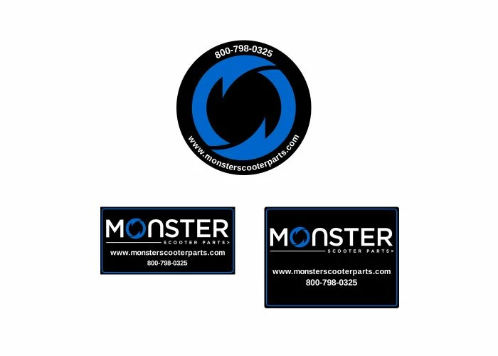 Best deal 🔥 Mon Ster Monster Scooter Parts Sticker ✔️ 1 Best deal 🔥 Mon Ster Monster Scooter Parts Sticker ✔️