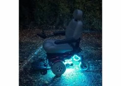 Brand new 🤩 Mon Ster Multi-Color LED Light Kit For Jazzy Power Chairs 🥰 -Golden Sales Shop powerchair blue
