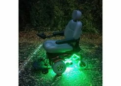 Brand new 🤩 Mon Ster Multi-Color LED Light Kit For Jazzy Power Chairs 🥰 -Golden Sales Shop powerchair green