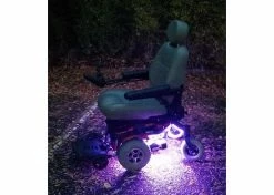 Brand new 🤩 Mon Ster Multi-Color LED Light Kit For Jazzy Power Chairs 🥰 -Golden Sales Shop powerchair purple