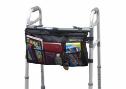 Deals ❤️ AlveyTech Deluxe Walker/Rollator Bag & Cup Holder Combination 🎉 -Golden Sales Shop s73 8356 13 1