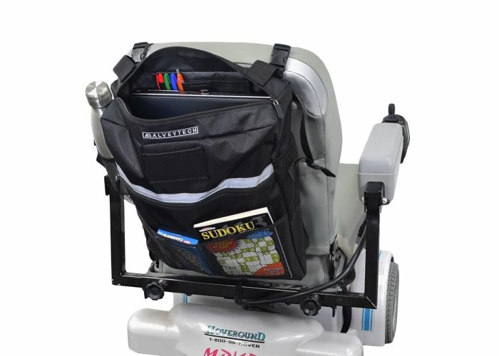 Discount 🎁 AlveyTech Saddle Bag & Seat Back Bag (Backpack) Combination For Mobility Scooters, Power Chairs, & Wheelchairs 👍 15 Discount 🎁 AlveyTech Saddle Bag & Seat Back Bag (Backpack) Combination For Mobility Scooters, Power Chairs, & Wheelchairs 👍 - Image 15