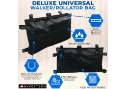 Deals ❤️ AlveyTech Deluxe Walker/Rollator Bag & Cup Holder Combination 🎉 -Golden Sales Shop s738356featuresv2 1