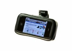 Brand new ✔️ Mon Ster Weatherproof Handlebar Mount Smartphone Holder For Mobility Scooters, Power Chairs & Wheelchairs (iPhone & Samsung Compatible) 🔥