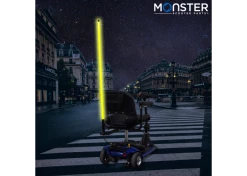 Best reviews of 🎁 AlveyTech 48" Multicolor LED Whip Light & Utility Cart Hitch Extender Kit For Mobility Scooters ⭐ -Golden Sales Shop whiplight yellow 1