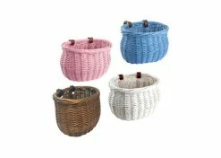 Discount ✨ Sunlite Willow Bushel Strap-On Handlebar Basket For Bikes & Scooters ⭐