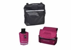 Flash Sale 🤩 AlveyTech Saddle Bag, Seat Back Bag (Backpack), & Cup Holder Combination For Mobility Scooters, Power Chairs, & Wheelchairs 🧨 -Golden Sales Shop x98 7425 2