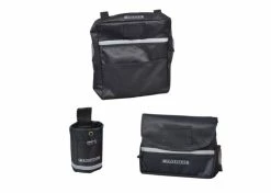 Flash Sale 🤩 AlveyTech Saddle Bag, Seat Back Bag (Backpack), & Cup Holder Combination For Mobility Scooters, Power Chairs, & Wheelchairs 🧨 -Golden Sales Shop x98 7425 4