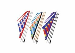 Promo 💯 AlveyTech Multicolor Sail Flag For Mobility Scooters & Power Chairs 👍