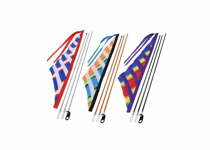 Promo 💯 AlveyTech Multicolor Sail Flag For Mobility Scooters & Power Chairs 👍 1 Promo 💯 AlveyTech Multicolor Sail Flag For Mobility Scooters & Power Chairs 👍