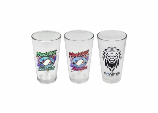 Best Pirce ✨ Mon Ster Monster Scooter Parts Pint Glass 🥰 -Golden Sales Shop x98 9947 2