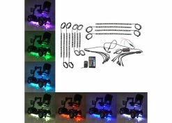 Promo 🎁 Mon Ster Multi-Color LED Light Kit For Mobility Scooters & Power Chairs 💯 -Golden Sales Shop x989462comp12
